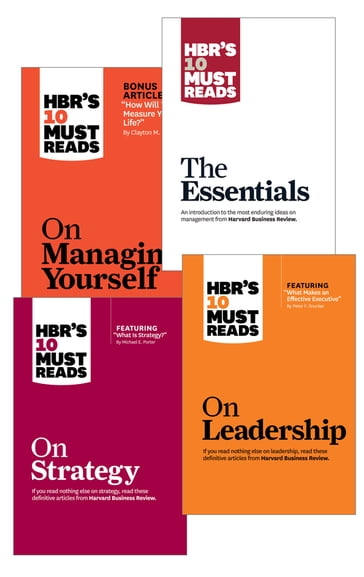 HBR's 10 Must Reads Collection (12 Books) - Clayton M. Christensen - Daniel Goleman - Harvard Business Review - Michael E. Porter - Peter F. Drucker