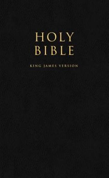 HOLY BIBLE: King James Version (KJV) Popular Gift & Award Black Leatherette Edition - Collins KJV Bibles