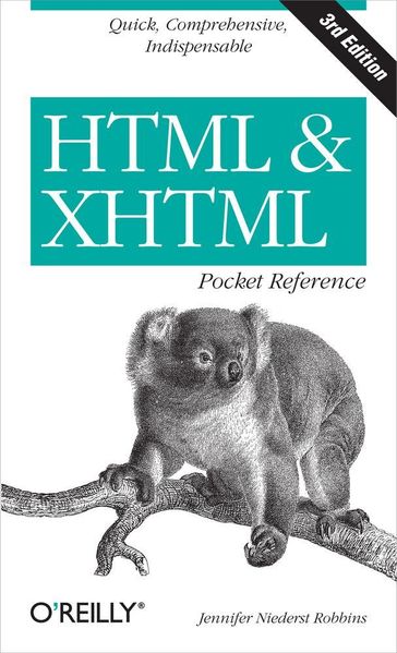 HTML and XHTML Pocket Reference - Jennifer Niederst Robbins