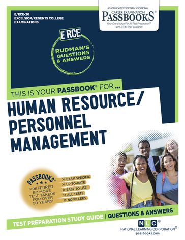 HUMAN RESOURCE/PERSONNEL MANAGEMENT - National Learning Corporation