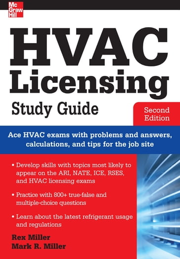 HVAC Licensing Study Guide, Second Edition - Rex Miller - Mark Miller
