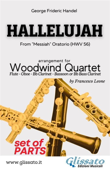 Hallelujah - Woodwind Quartet (parts) - George Friedrich Handel - a cura di Francesco Leone