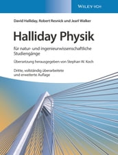 Halliday Physik für natur- und ingenieurwissenschaftliche Studiengänge