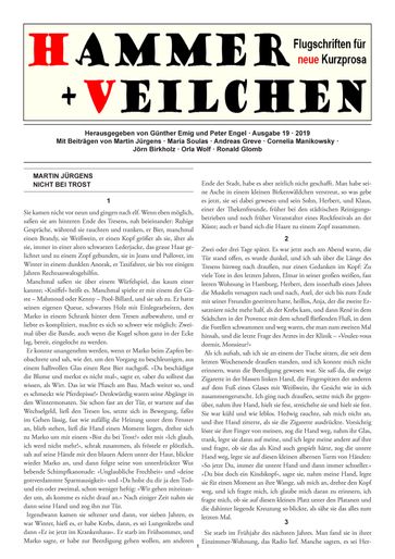 Hammer + Veilchen Nr. 19