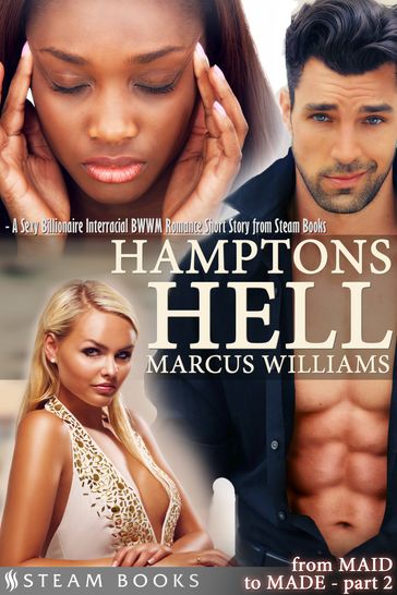 Hamptons Hell - A Sexy Billionaire Interracial BWWM Romance Short Story from Steam Books - Marcus Williams - Steam Books