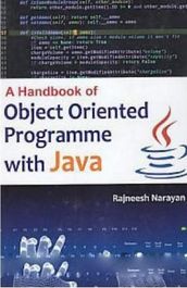A Hand Book Of Objected Oriented Programme With Java
