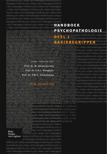 Handboek psychopathologie - C.A.L. Hoogduin - P.M.G. Emmelkamp - W. Vandereycken