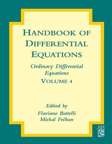 Handbook of Differential Equations: Ordinary Differential Equations - Flaviano Battelli