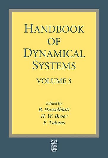 Handbook of Dynamical Systems - H. Broer