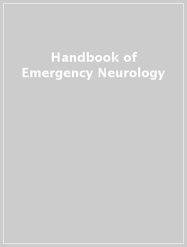 Handbook of Emergency Neurology