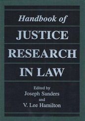 Handbook of Justice Research in Law