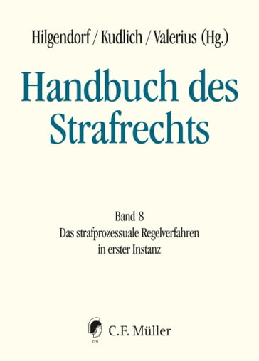Handbuch des Strafrechts - Hilgendorf Kudlich Valerius