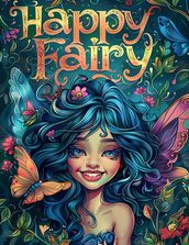 Happy Fairy Coloring Book