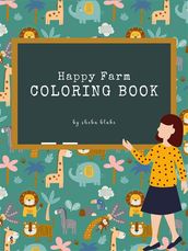 Happy Farm Coloring Book for Kids Ages 3+ (Printable Version)