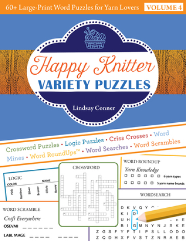 Happy Knitter Variety Puzzles, Volume 4 - Lindsay Conner