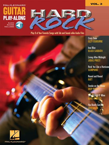 Hard Rock Guitar Play-Along Volume 3 - Hal Leonard Corp.