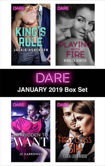 Harlequin Dare January 2019 Box Set - Cara Lockwood - JC Harroway - Jackie Ashenden - Rebecca Hunter