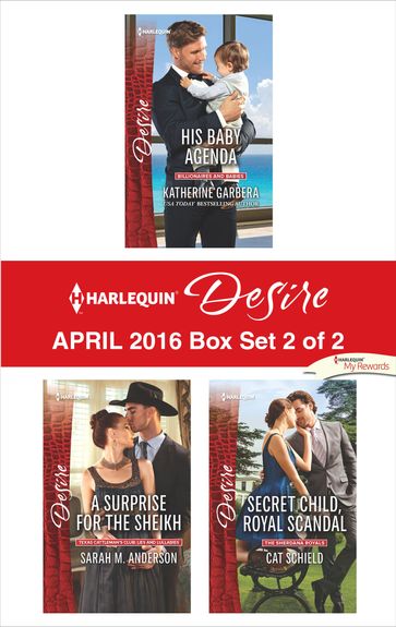 Harlequin Desire April 2016 - Box Set 2 of 2 - Cat Schield - Katherine Garbera - Sarah M. Anderson