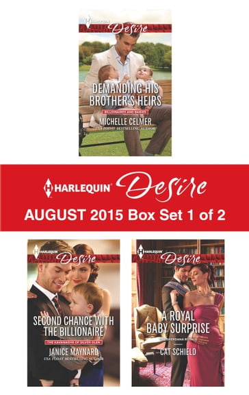 Harlequin Desire August 2015 - Box Set 1 of 2 - Cat Schield - Janice Maynard - Michelle Celmer