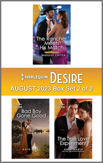 Harlequin Desire August 2023 - Box Set 2 of 2 - J. Margot Critch - Katie Frey - Anne Marsh
