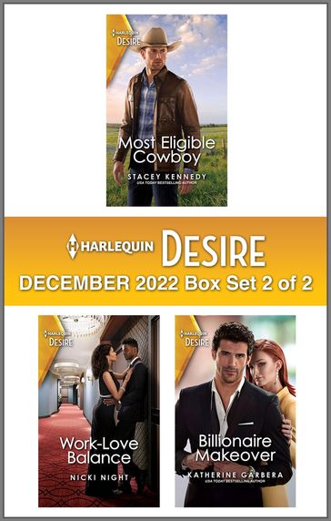 Harlequin Desire December 2022 - Box Set 2 of 2 - Stacey Kennedy - Nicki Night - Katherine Garbera