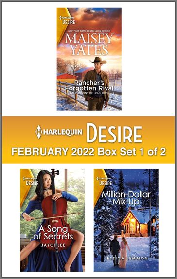 Harlequin Desire February 2022 - Box Set 1 of 2 - Jayci Lee - Jessica Lemmon - Maisey Yates