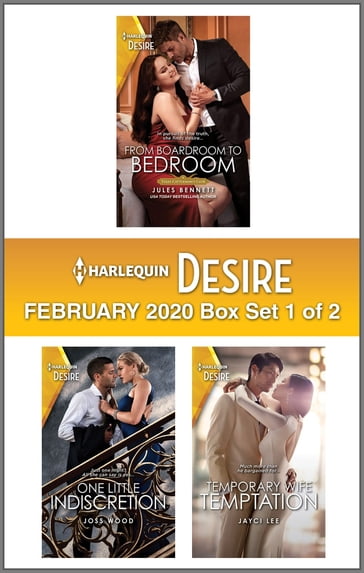 Harlequin Desire February 2020 - Box Set 1 of 2 - Jayci Lee - Joss Wood - Jules Bennett