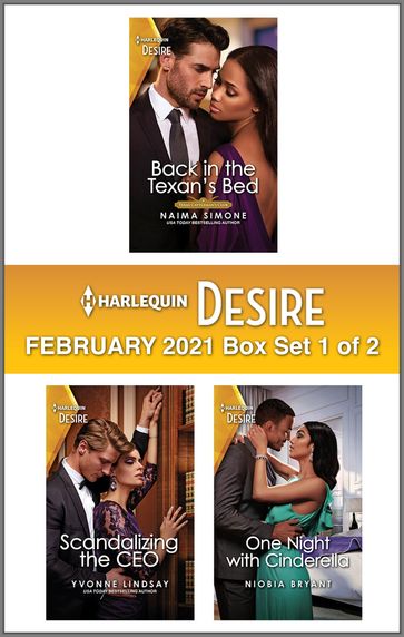 Harlequin Desire February 2021 - Box Set 1 of 2 - Naima Simone - Niobia Bryant - Yvonne Lindsay