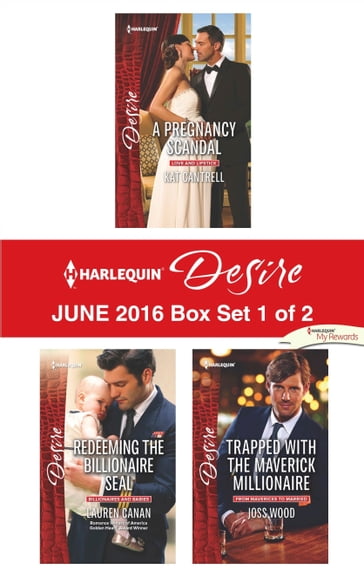 Harlequin Desire June 2016 - Box Set 1 of 2 - Joss Wood - Kat Cantrell - Lauren Canan