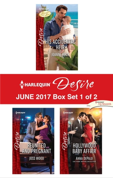 Harlequin Desire June 2017 - Box Set 1 of 2 - Anna DePalo - Joanne Rock - Joss Wood