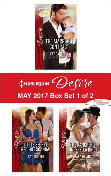 Harlequin Desire May 2017 - Box Set 1 of 2 - Cat Schield - Kat Cantrell - Sara Orwig
