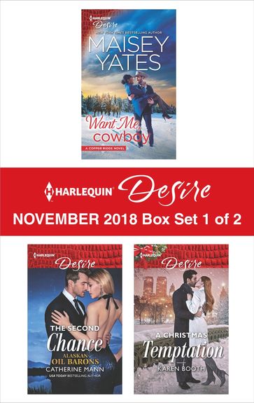 Harlequin Desire November 2018 - Box Set 1 of 2 - Catherine Mann - Karen Booth - Maisey Yates