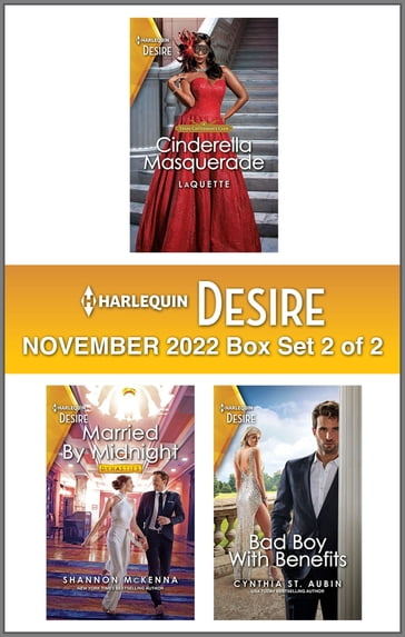 Harlequin Desire November 2022 - Box Set 2 of 2 - LaQuette - Shannon McKenna - Cynthia St. Aubin