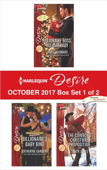 Harlequin Desire October 2017 - Box Set 1 of 2 - Janice Maynard - Katherine Garbera - Silver James