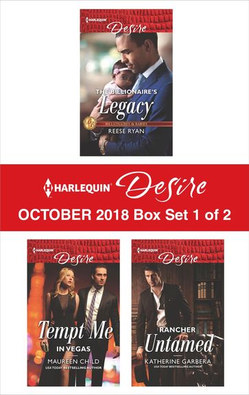 Harlequin Desire October 2018 - Box Set 1 of 2 - Katherine Garbera - Maureen Child - Reese Ryan