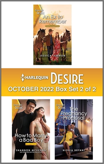 Harlequin Desire October 2022 - Box Set 2 of 2 - Jessica Lemmon - Shannon McKenna - Niobia Bryant