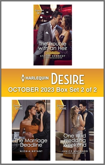 Harlequin Desire October 2023 - Box Set 2 of 2 - Stacey Kennedy - Niobia Bryant - Janice Maynard