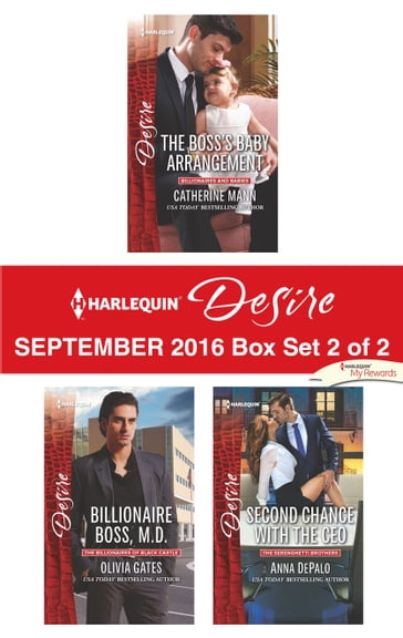 Harlequin Desire September 2016 - Box Set 2 of 2 - Anna DePalo - Catherine Mann - Olivia Gates
