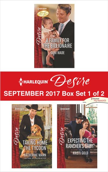 Harlequin Desire September 2017 - Box Set 1 of 2 - Catherine Mann - Dani Wade - Kristi Gold