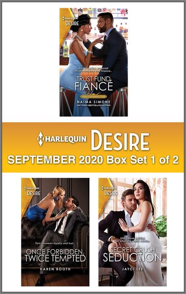 Harlequin Desire September 2020 - Box Set 1 of 2 - Jayci Lee - Karen Booth - Naima Simone