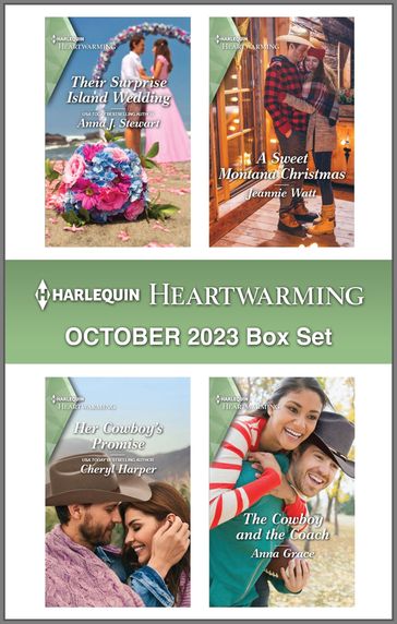 Harlequin Heartwarming October 2023 Box Set - Anna J. Stewart - Jeannie Watt - Cheryl Harper - Anna Grace