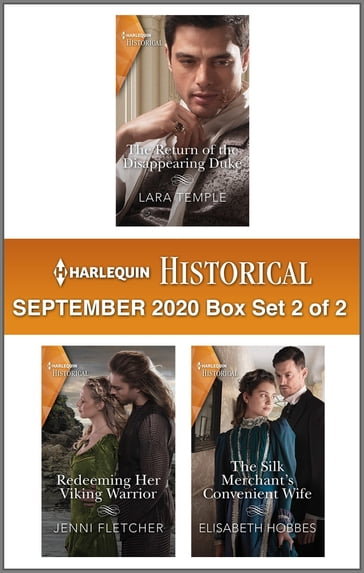 Harlequin Historical September 2020 - Box Set 2 of 2 - Elisabeth Hobbes - Jenni Fletcher - Lara Temple