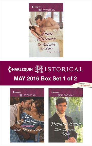 Harlequin Historical May 2016 - Box Set 1 of 2 - Ann Lethbridge - Annie Burrows - Virginia Heath