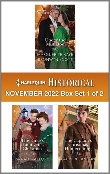 Harlequin Historical November 2022 - Box Set 1 of 2 - Marguerite Kaye - Bronwyn Scott - Sarah Mallory - Lauri Robinson