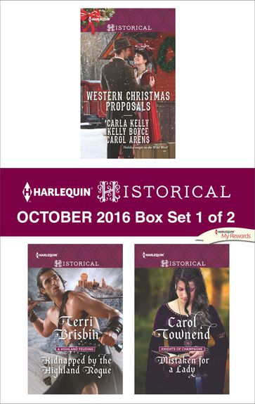Harlequin Historical October 2016 - Box Set 1 of 2 - Carla Kelly - Carol Arens - Carol Townend - Kelly Boyce - Terri Brisbin