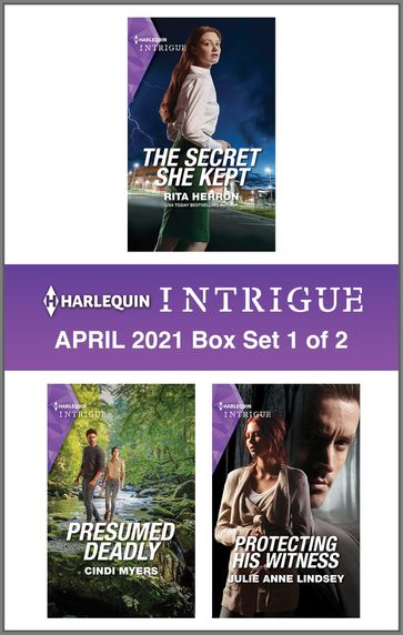 Harlequin Intrigue April 2021 - Box Set 1 of 2 - Cindi Myers - Julie Anne Lindsey - Rita Herron