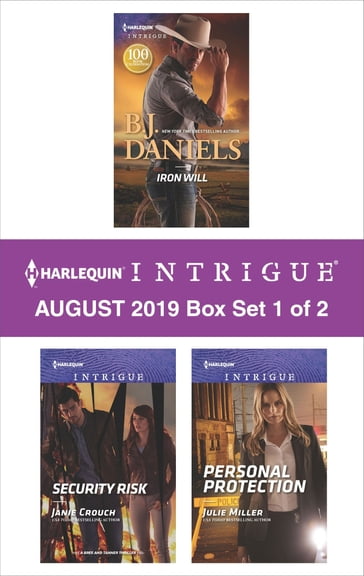 Harlequin Intrigue August 2019 - Box Set 1 of 2 - B.J. Daniels - Janie Crouch - Julie Miller