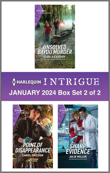 Harlequin Intrigue January 2024 - Box Set 2 of 2 - Carla Cassidy - Carol Ericson - Julie Miller