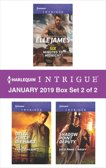 Harlequin Intrigue January 2019 - Box Set 2 of 2 - Carol Ericson - Elle James - Julie Anne Lindsey