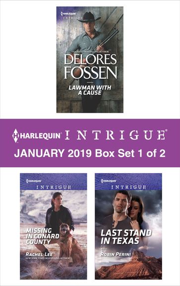 Harlequin Intrigue January 2019 - Box Set 1 of 2 - Delores Fossen - Rachel Lee - Robin Perini